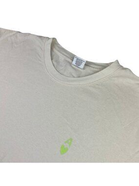 Ace Hotel x Everybody World Men's 100% Cotton S/S T-Shirt Beige • USA • XL